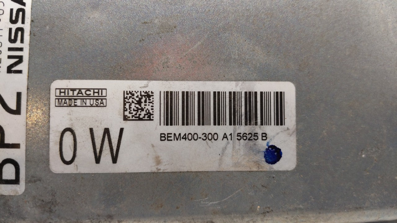 2015 Nissan Altima PCM Engine Computer ECU ECM PCU OEM P/N:BEM404-300 A1 NEC001-666 Fits 2013 2014 OEM Used Auto Parts - Oemusedautoparts1.com