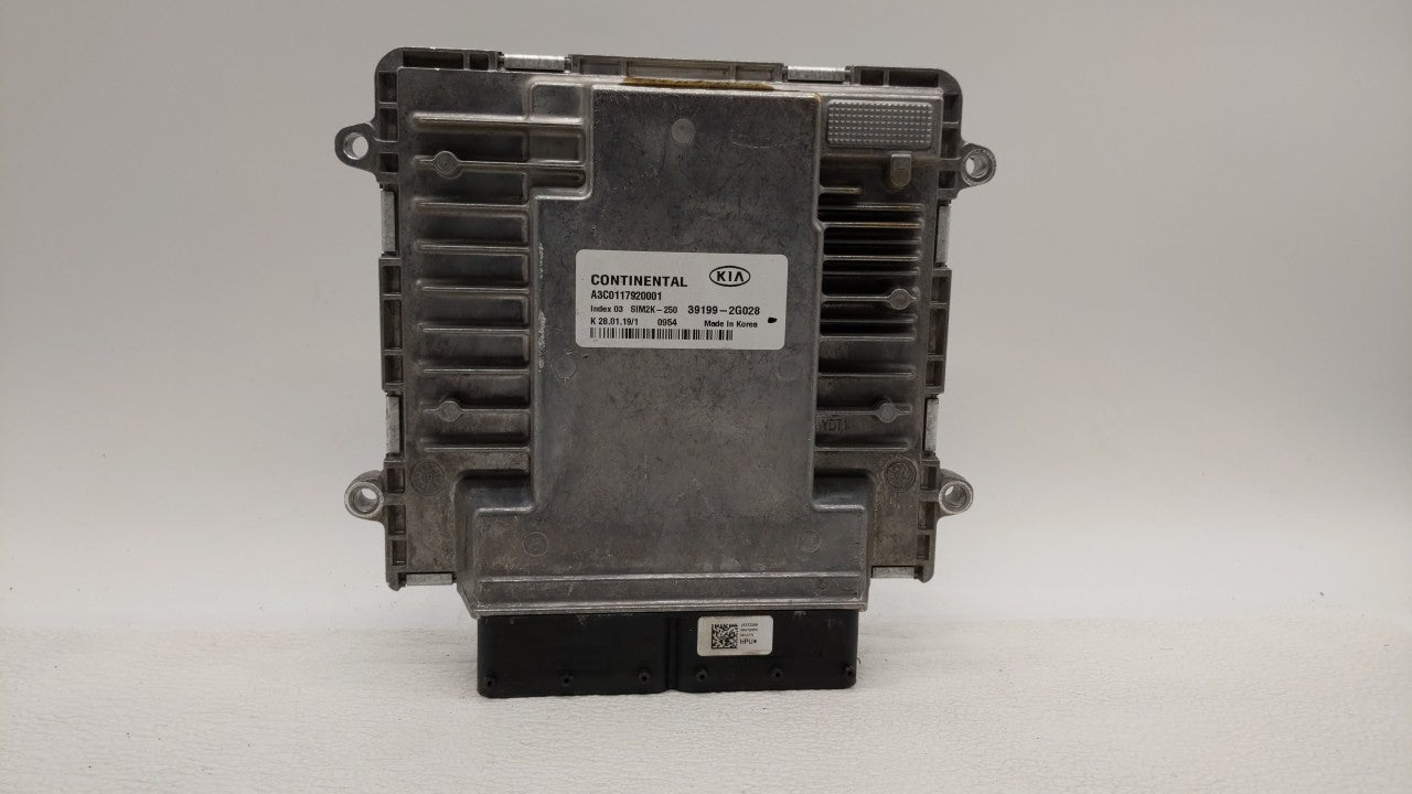 2019-2019 Kia Optima Engine Computer Ecu Pcm Ecm Pcu Oem 39199-2g028 154852 - Oemusedautoparts1.com