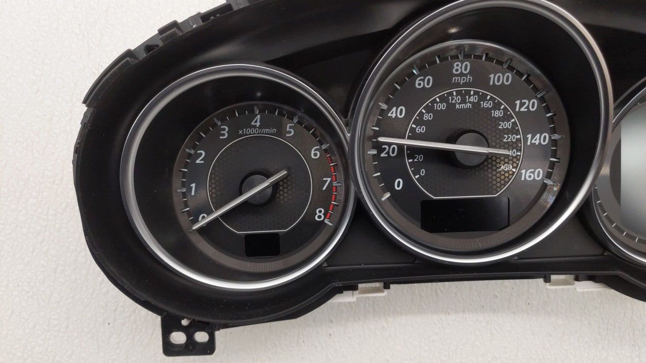 2014 Mazda 6 Instrument Cluster Speedometer Gauges P/N:KD4555430 Fits OEM Used Auto Parts - Oemusedautoparts1.com