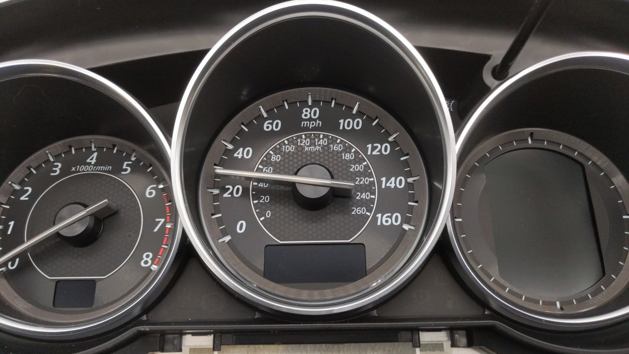 2014 Mazda 6 Instrument Cluster Speedometer Gauges P/N:KD4555430 Fits OEM Used Auto Parts - Oemusedautoparts1.com