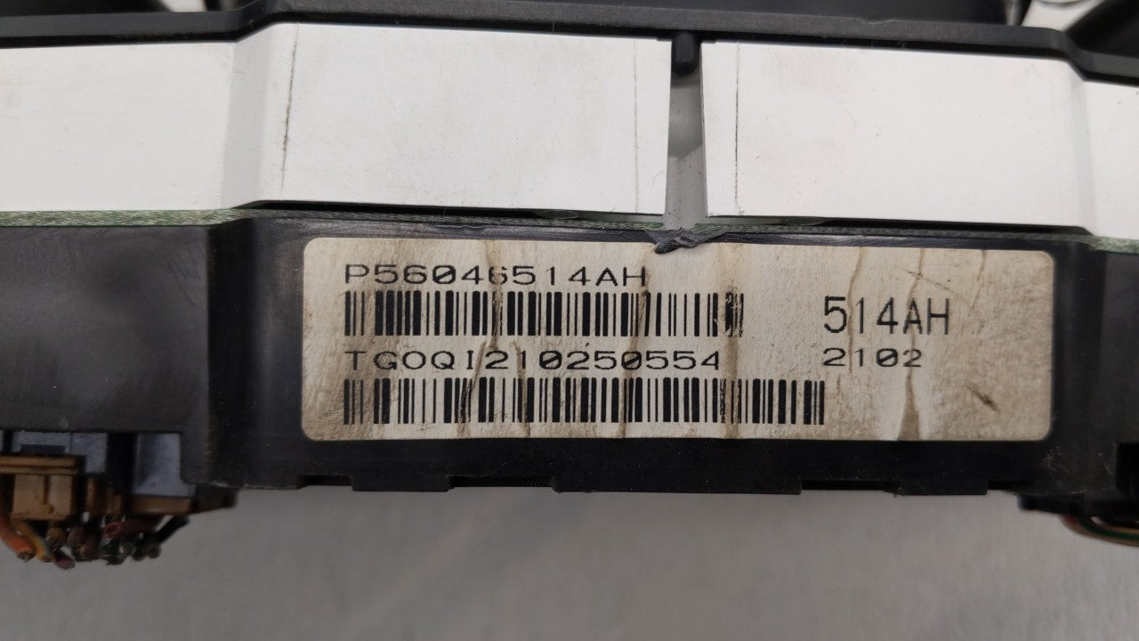 2011-2014 Chrysler 200 Instrument Cluster Speedometer Gauges P/N:P56046911AE P56046514AE Fits 2011 2012 2013 2014 OEM Used Auto Parts - Oemusedautoparts1.com