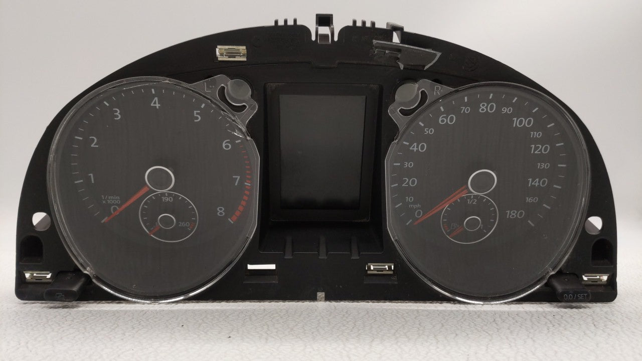 2011 Volkswagen Cc Instrument Cluster Speedometer Gauges P/N:3C8920 970T Fits OEM Used Auto Parts - Oemusedautoparts1.com