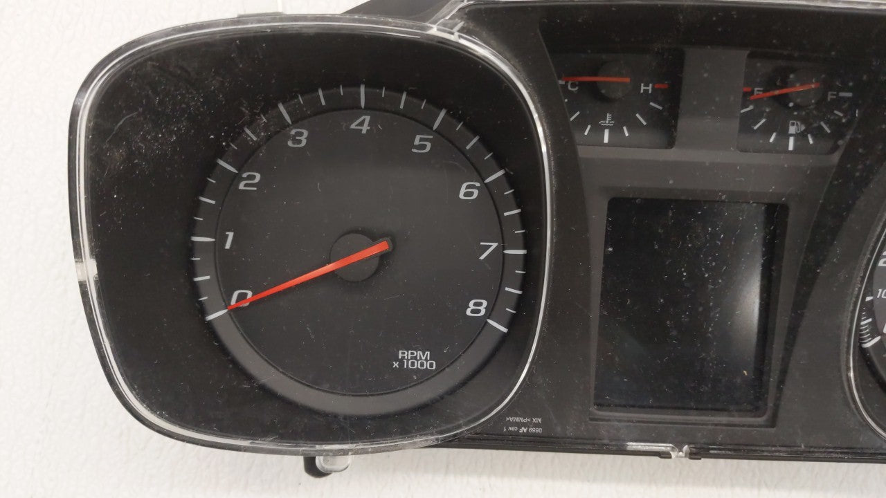 2011 Chevrolet Equinox Instrument Cluster Speedometer Gauges P/N:20978081 20978079 Fits OEM Used Auto Parts - Oemusedautoparts1.com