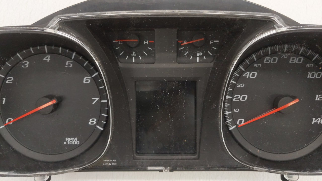 2011 Chevrolet Equinox Instrument Cluster Speedometer Gauges P/N:20978081 20978079 Fits OEM Used Auto Parts - Oemusedautoparts1.com