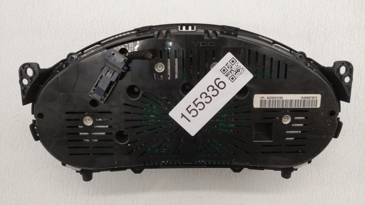 2011 Chevrolet Equinox Instrument Cluster Speedometer Gauges P/N:20978081 20978079 Fits OEM Used Auto Parts - Oemusedautoparts1.com