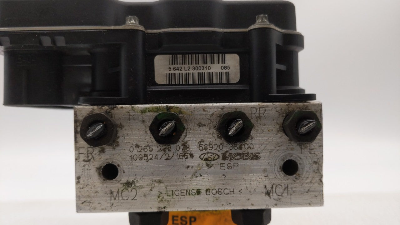 2011-2013 Hyundai Sonata ABS Pump Control Module Replacement P/N:58920-3Q500 58920-36400 Fits 2011 2012 2013 OEM Used Auto Parts - Oemusedautoparts1.com