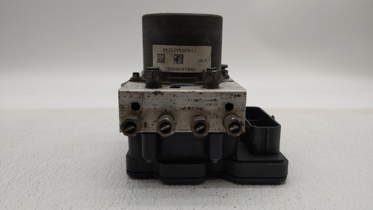 2015-2018 Dodge Grand Caravan ABS Pump Control Module Replacement P/N:P68183803AC 68183803AC Fits 2015 2016 2017 2018 OEM Used Auto Parts - Oemusedautoparts1.com