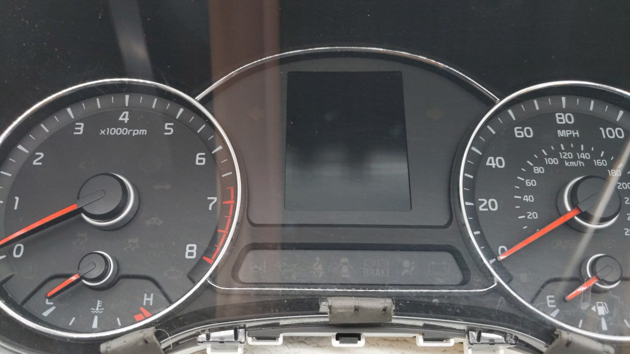 2014-2016 Kia Forte Instrument Cluster Speedometer Gauges P/N:94021-A300 94001-A7300 Fits 2014 2015 2016 OEM Used Auto Parts - Oemusedautoparts1.com