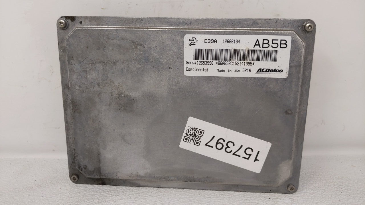 2013-2016 Cadillac Xts PCM Engine Computer ECU ECM PCU OEM P/N:12655476 12657776 Fits 2013 2014 2015 2016 OEM Used Auto Parts - Oemusedautoparts1.com