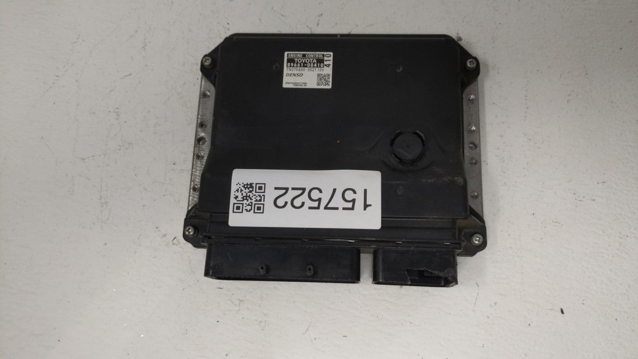 2015 Toyota Sienna PCM Engine Computer ECU ECM PCU OEM P/N:89661-08410 Fits 2016 OEM Used Auto Parts - Oemusedautoparts1.com