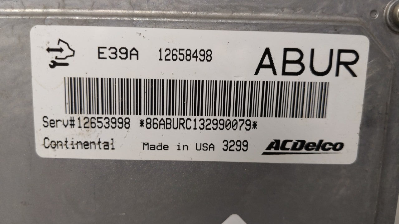 2013-2016 Cadillac Xts PCM Engine Computer ECU ECM PCU OEM P/N:12655476 12657776 Fits 2013 2014 2015 2016 OEM Used Auto Parts - Oemusedautoparts1.com