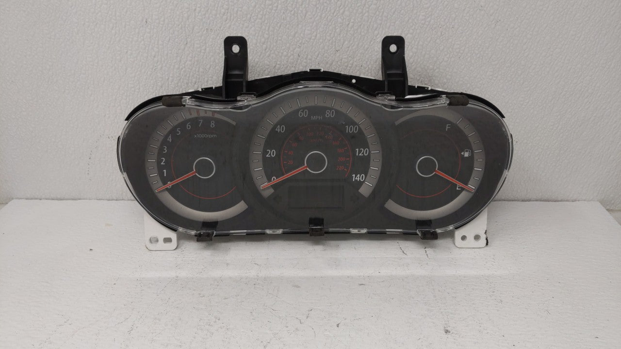 2011-2013 Kia Forte Instrument Cluster Speedometer Gauges P/N:94021-1M230 94041-1M030 Fits 2011 2012 2013 OEM Used Auto Parts - Oemusedautoparts1.com