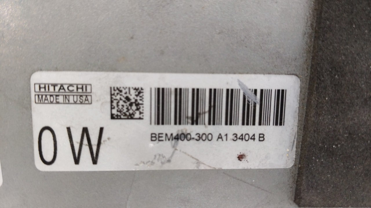 2013-2014 Nissan Altima PCM Engine Computer ECU ECM PCU OEM P/N:BEM400-300 MEC300-012 A1 Fits 2013 2014 OEM Used Auto Parts - Oemusedautoparts1.com