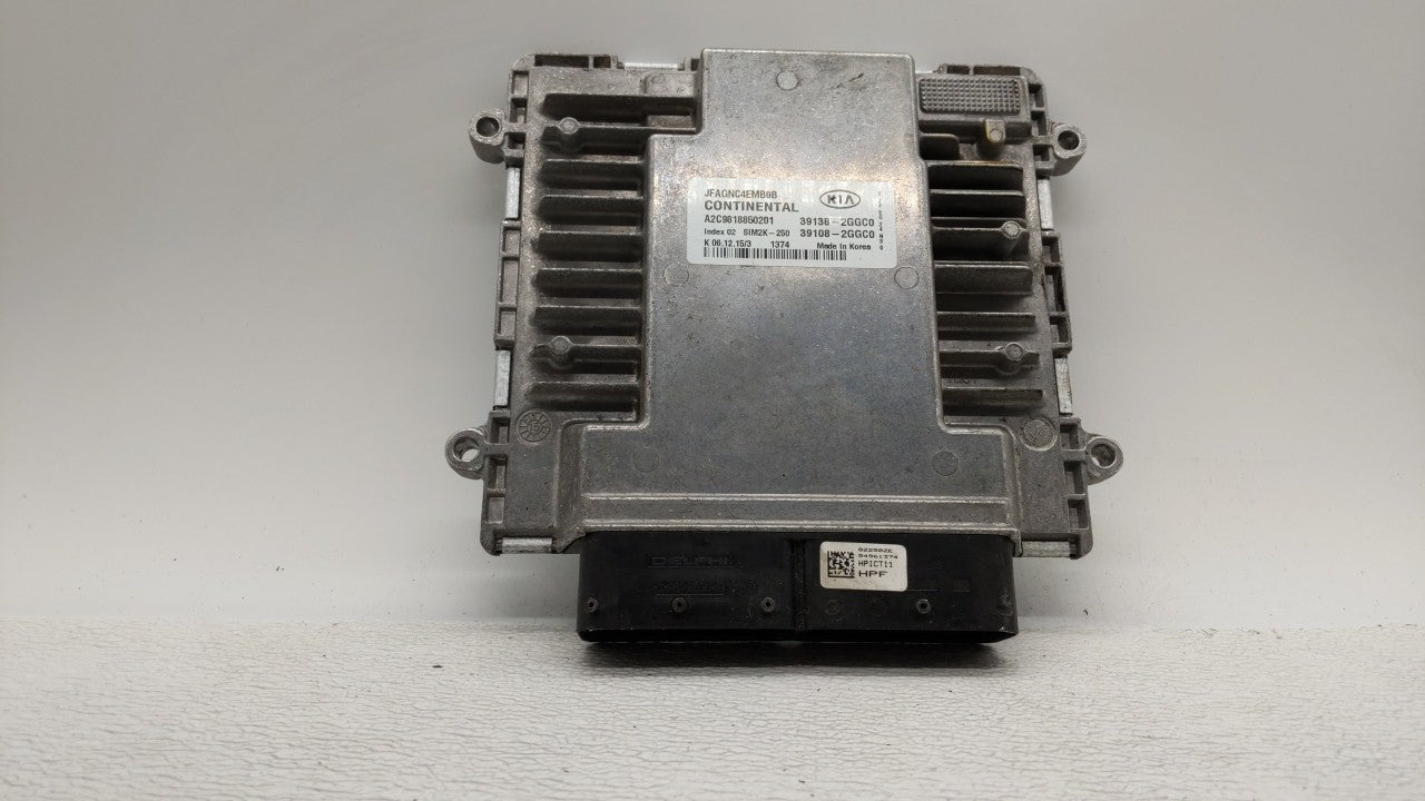 2016-2018 Kia Optima PCM Engine Computer ECU ECM PCU OEM P/N:39138-2GGC1 39108-2GGC1 Fits 2016 2017 2018 OEM Used Auto Parts - Oemusedautoparts1.com