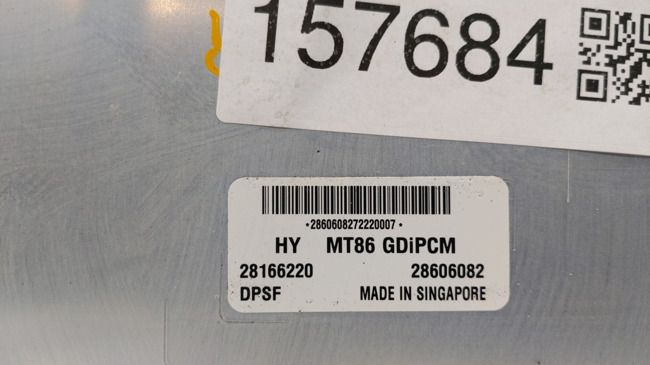 2017-2018 Hyundai Santa Fe PCM Engine Computer ECU ECM PCU OEM P/N:39110-3CDP0 39100-3CDP1 Fits 2017 2018 OEM Used Auto Parts - Oemusedautoparts1.com