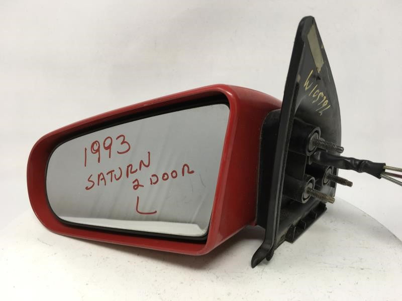 1993 Saturn Sl Side Mirror Replacement Driver Left View Door Mirror P/N:RED Fits OEM Used Auto Parts - Oemusedautoparts1.com