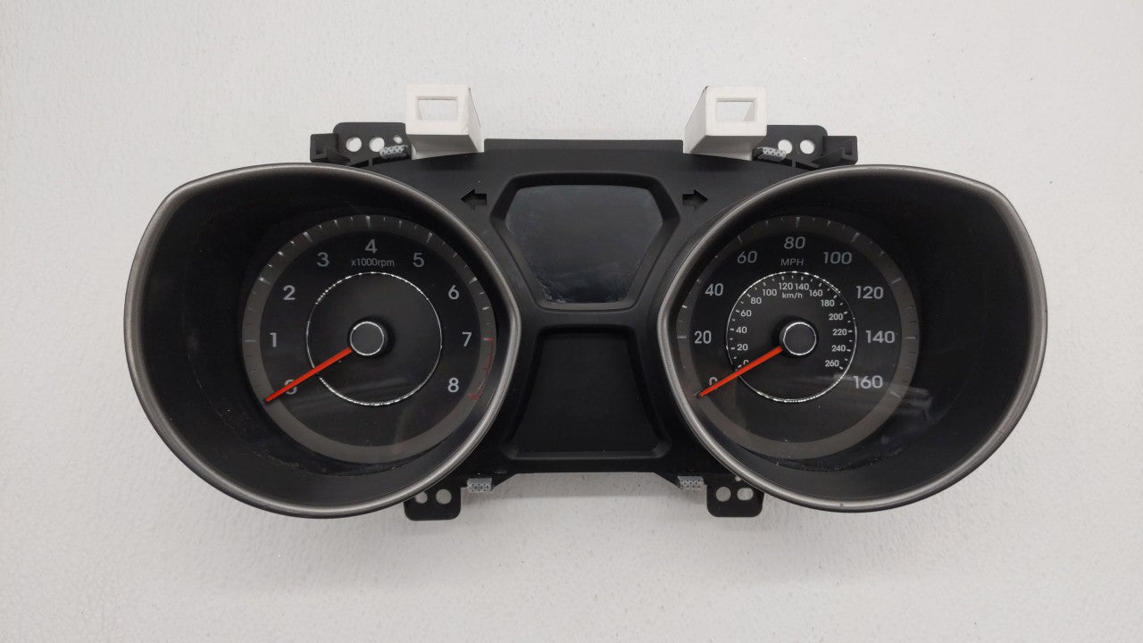 2014-2016 Hyundai Elantra Instrument Cluster Speedometer Gauges P/N:94004-3Y010 Fits 2014 2015 2016 OEM Used Auto Parts - Oemusedautoparts1.com