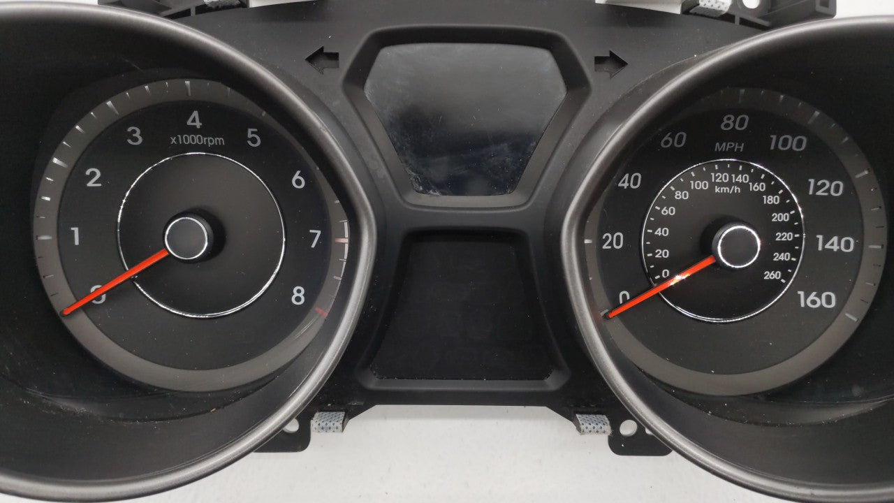 2014-2016 Hyundai Elantra Instrument Cluster Speedometer Gauges P/N:94004-3Y010 Fits 2014 2015 2016 OEM Used Auto Parts - Oemusedautoparts1.com