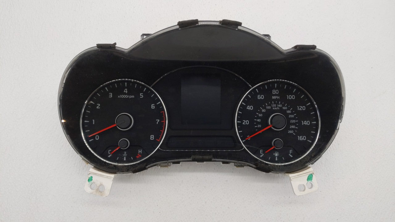 2017-2018 Kia Forte Instrument Cluster Speedometer Gauges P/N:94013-B0301 94003-B0301 Fits 2017 2018 OEM Used Auto Parts - Oemusedautoparts1.com