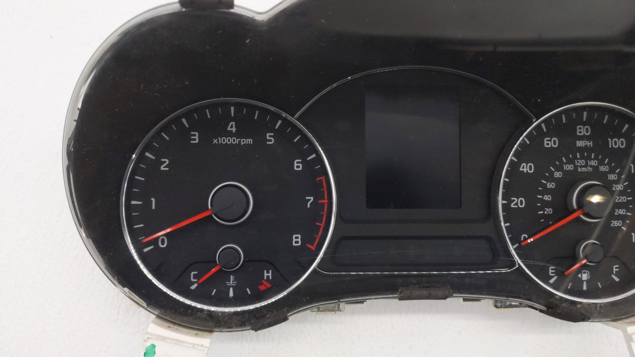 2017-2018 Kia Forte Instrument Cluster Speedometer Gauges P/N:94013-B0301 94003-B0301 Fits 2017 2018 OEM Used Auto Parts - Oemusedautoparts1.com