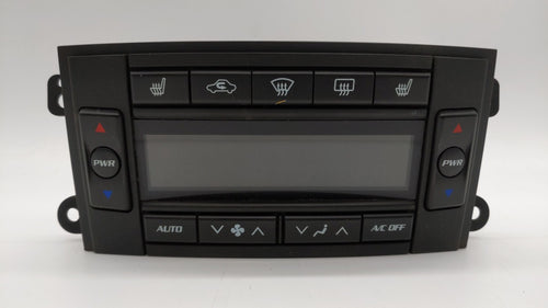 2005-2006 Cadillac Srx Climate Control Module Temperature AC/Heater Replacement P/N:15233494 25770602 Fits 2005 2006 OEM Used Auto Parts