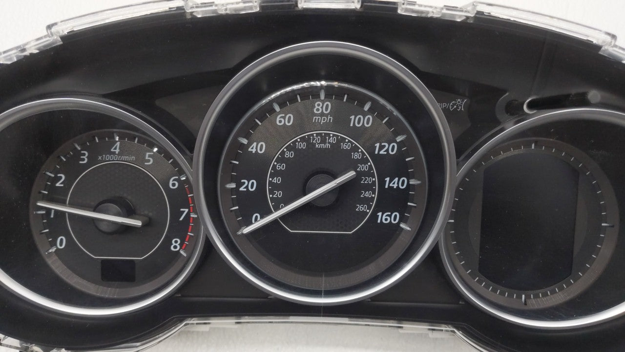 2014 Mazda 6 Instrument Cluster Speedometer Gauges P/N:11GLK2E Fits OEM Used Auto Parts - Oemusedautoparts1.com