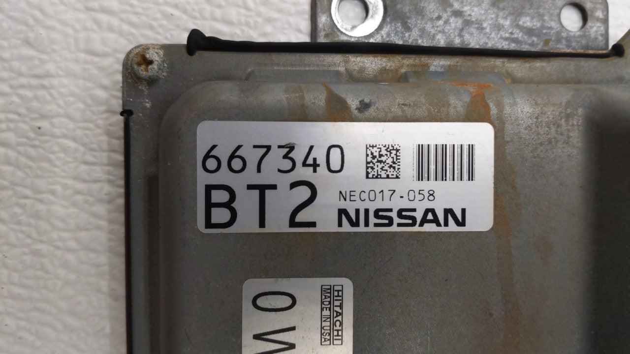 2015 Nissan Altima PCM Engine Computer ECU ECM PCU OEM P/N:BEM404-300 A1 NEC001-666 Fits 2013 2014 OEM Used Auto Parts - Oemusedautoparts1.com