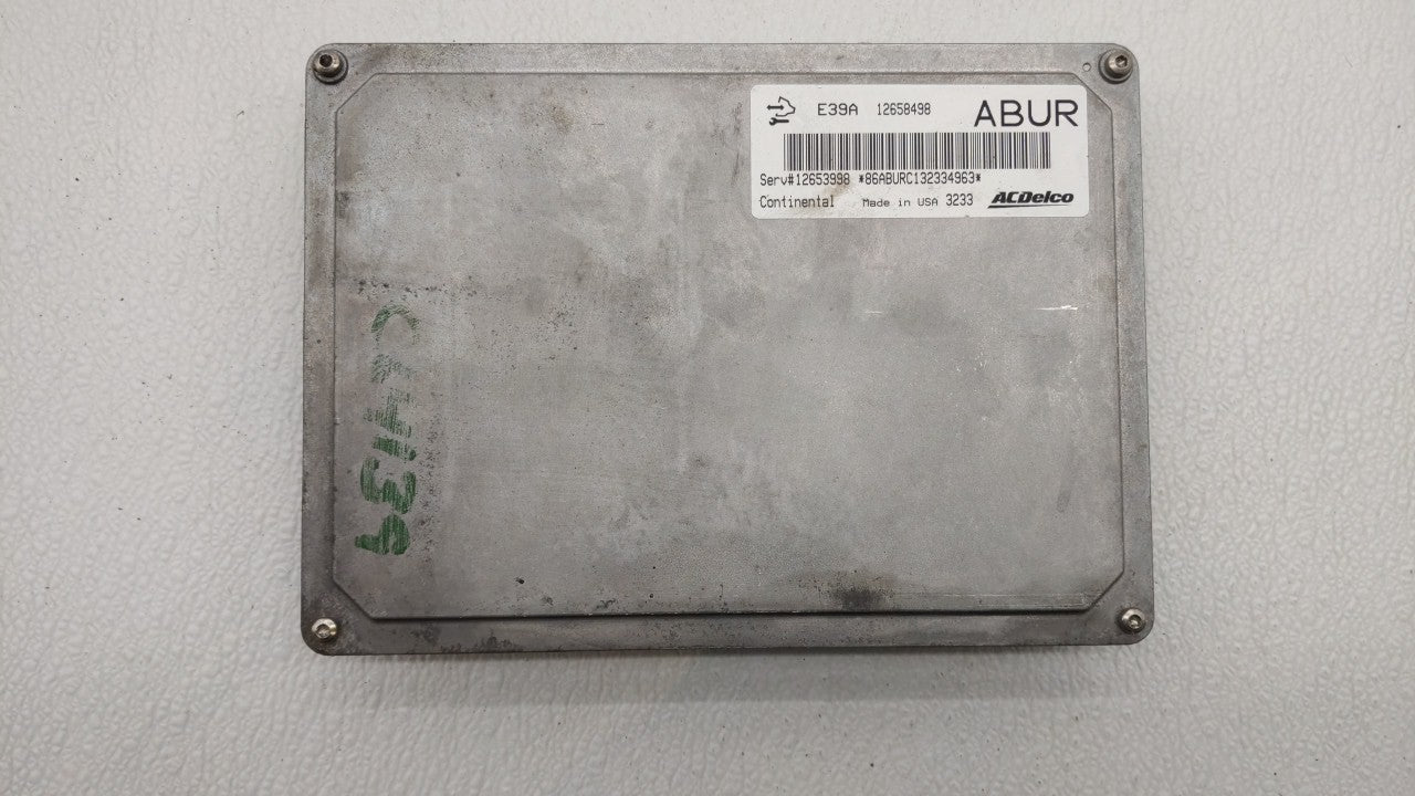 2013-2016 Buick Regal PCM Engine Computer ECU ECM PCU OEM P/N:12655476 12657776 Fits 2013 2014 2015 2016 OEM Used Auto Parts - Oemusedautoparts1.com