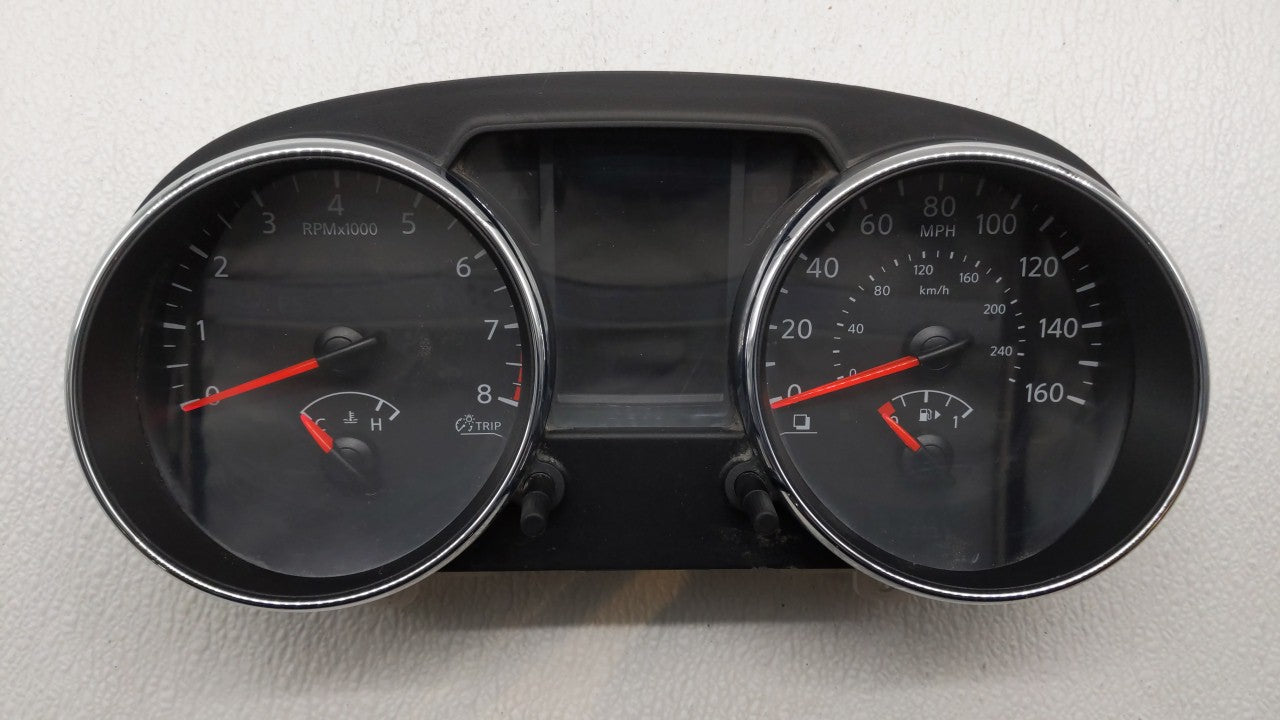 2012-2015 Nissan Rogue Instrument Cluster Speedometer Gauges P/N:24810 1VX5A Fits 2012 2013 2014 2015 OEM Used Auto Parts - Oemusedautoparts1.com