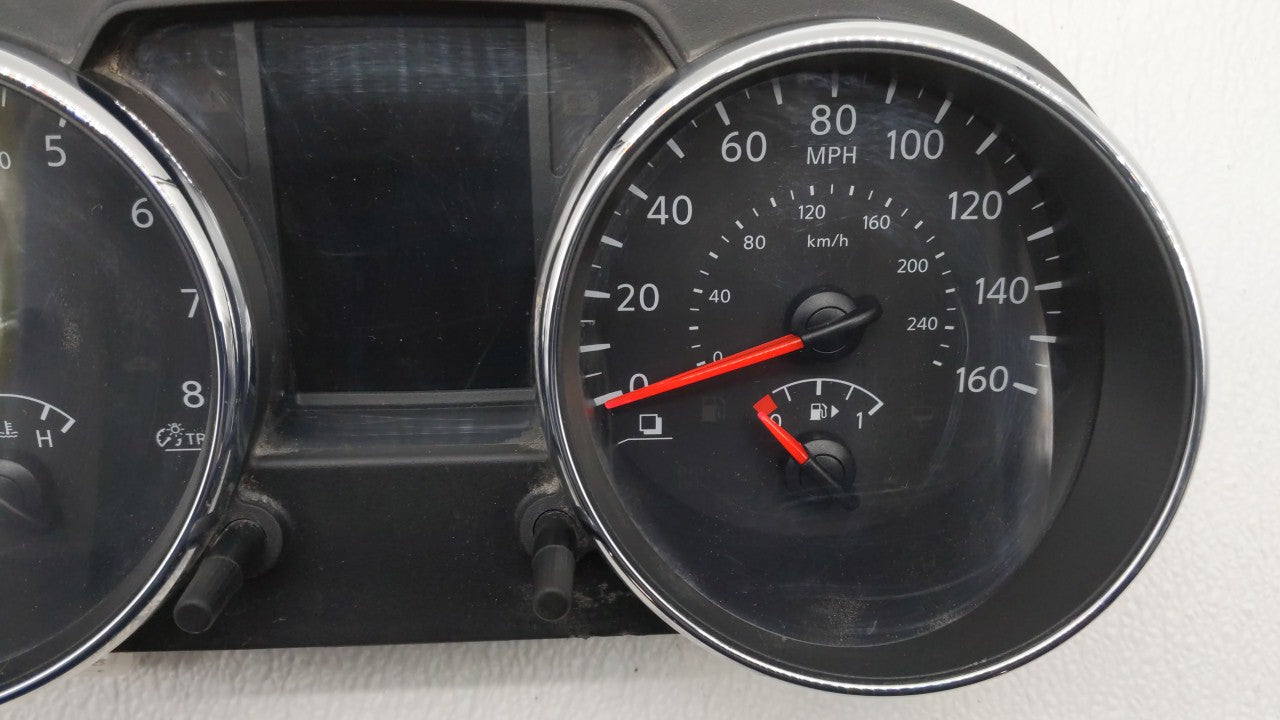 2012-2015 Nissan Rogue Instrument Cluster Speedometer Gauges P/N:24810 1VX5A Fits 2012 2013 2014 2015 OEM Used Auto Parts - Oemusedautoparts1.com