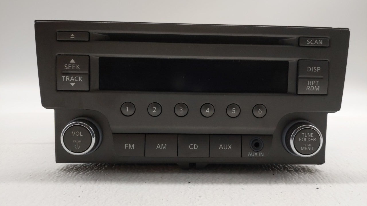 2013-2014 Nissan Sentra Radio AM FM Cd Player Receiver Replacement P/N:28185-3RA2A 28185-3RA2B Fits 2013 2014 OEM Used Auto Parts - Oemusedautoparts1.com