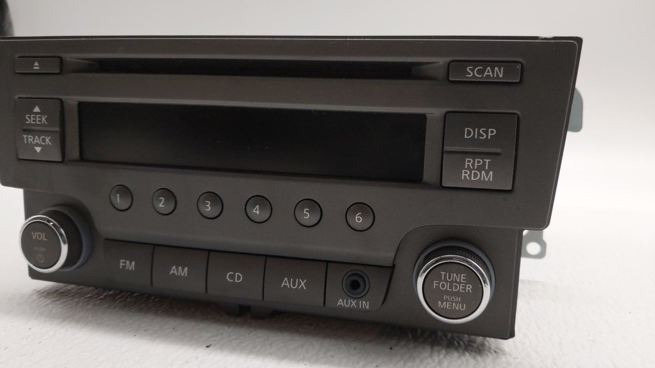 2013-2014 Nissan Sentra Radio AM FM Cd Player Receiver Replacement P/N:28185-3RA2A 28185-3RA2B Fits 2013 2014 OEM Used Auto Parts - Oemusedautoparts1.com