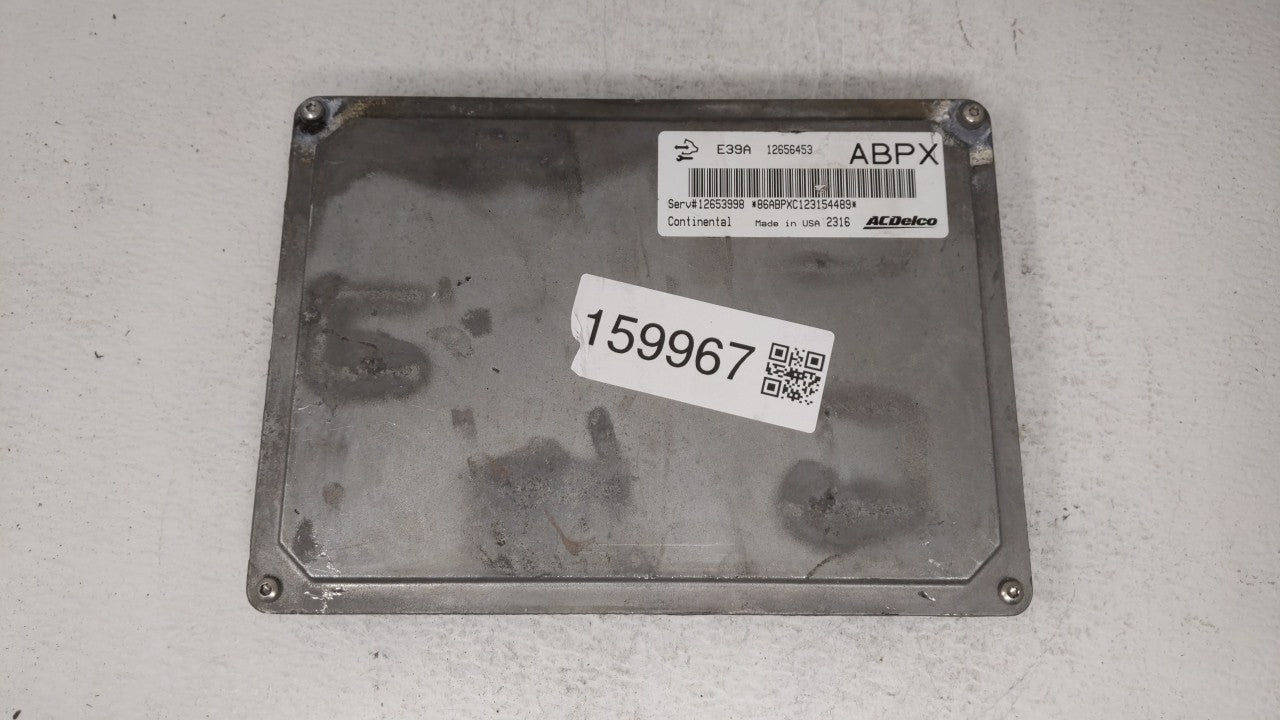 2013-2015 Cadillac Ats PCM Engine Computer ECU ECM PCU OEM P/N:12655476 12657776 Fits 2013 2014 2015 2016 OEM Used Auto Parts - Oemusedautoparts1.com