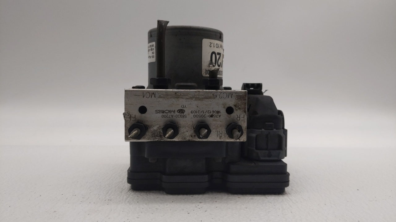 2014-2016 Kia Forte ABS Pump Control Module Replacement P/N:58900-A7200 58920-A7200 Fits 2014 2015 2016 OEM Used Auto Parts - Oemusedautoparts1.com