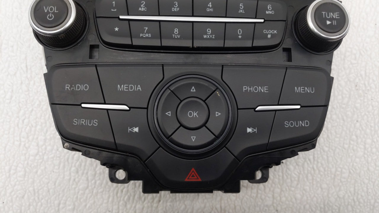 2015-2018 Ford Focus Radio Control Panel 160778 - Oemusedautoparts1.com