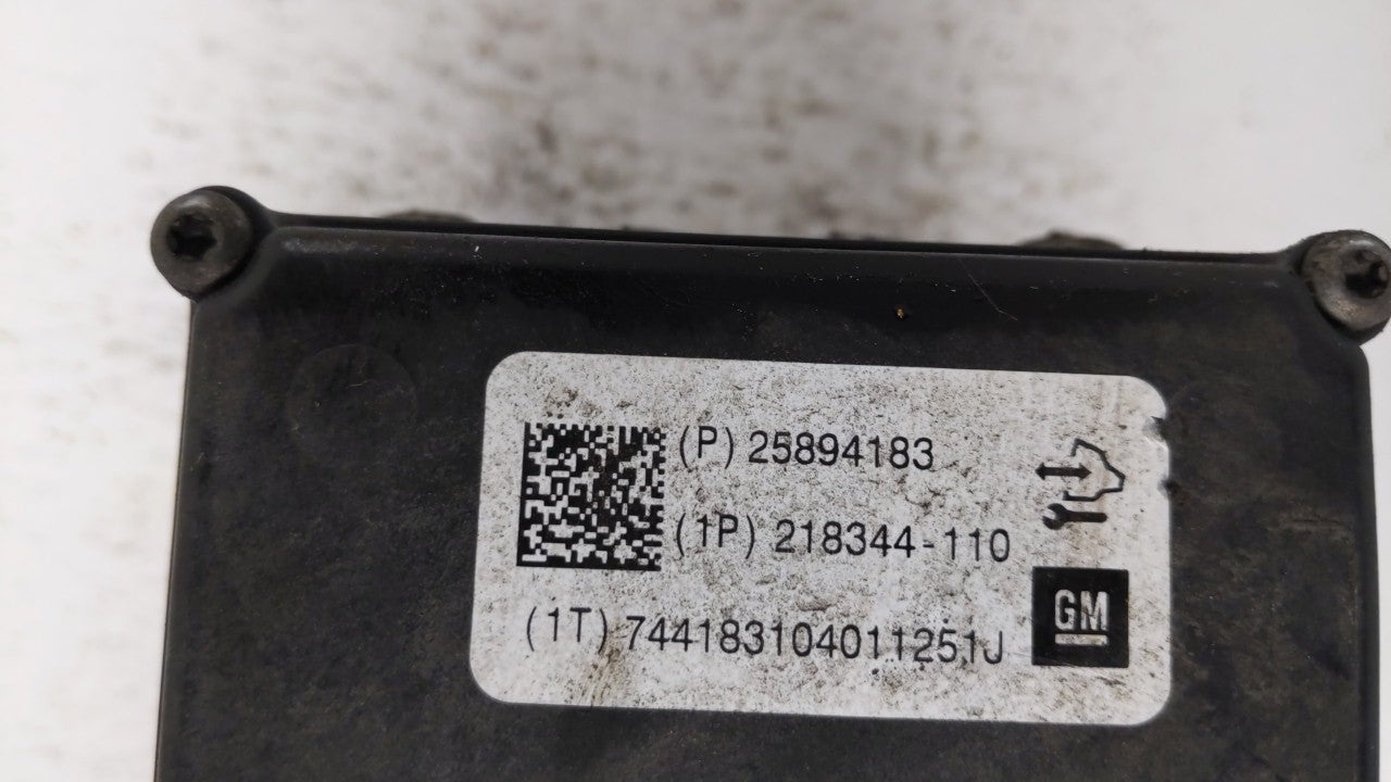 2008-2011 Chevrolet Impala ABS Pump Control Module Replacement P/N:25894183 Fits 2008 2009 2010 2011 OEM Used Auto Parts - Oemusedautoparts1.com