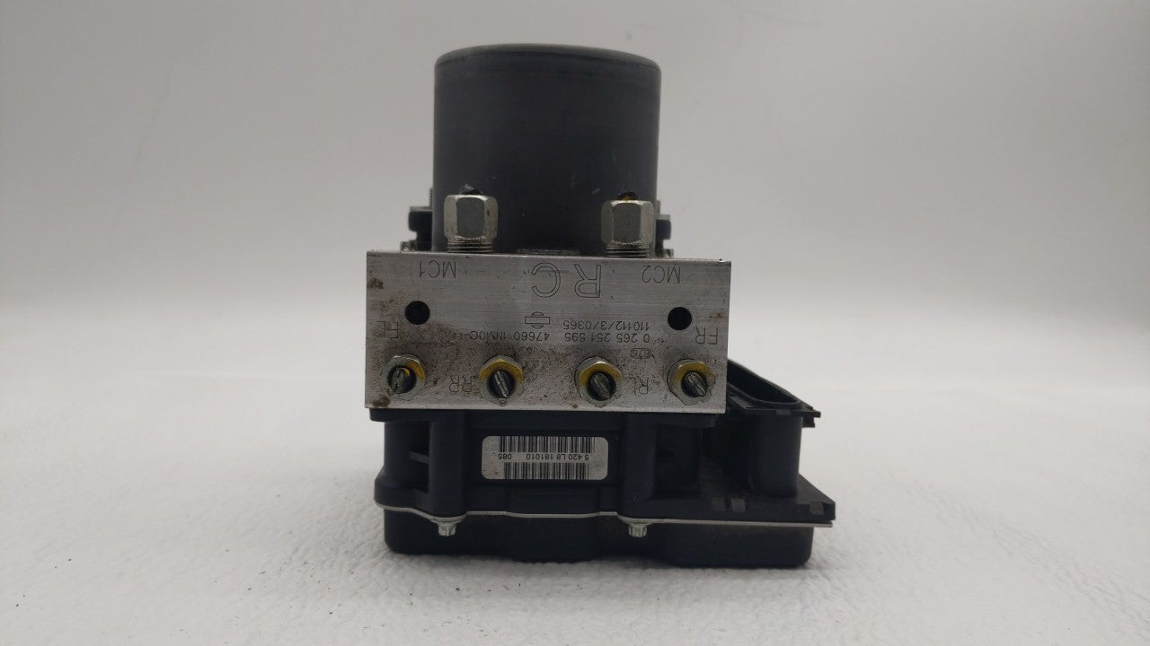 2011-2013 Infiniti G37 ABS Pump Control Module Replacement P/N:47660 1NM0C Fits 2011 2012 2013 OEM Used Auto Parts - Oemusedautoparts1.com