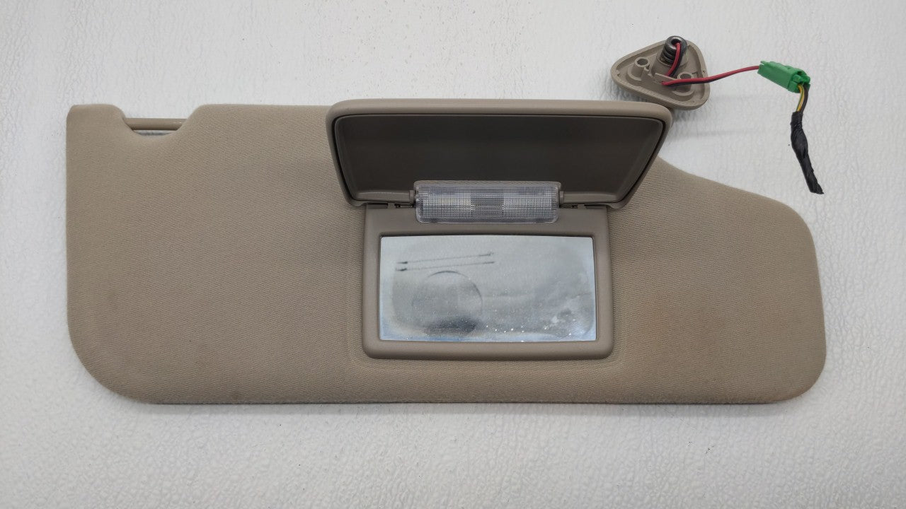 2008-2009 Ford Taurus Sun Visor Shade Replacement Passenger Right Mirror Fits 2008 2009 OEM Used Auto Parts - Oemusedautoparts1.com