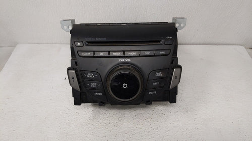 2012-2013 Hyundai Azera Radio AM FM Cd Player Receiver Replacement P/N:965603V4004X 96560-3V4004X Fits 2012 2013 OEM Used Auto Parts