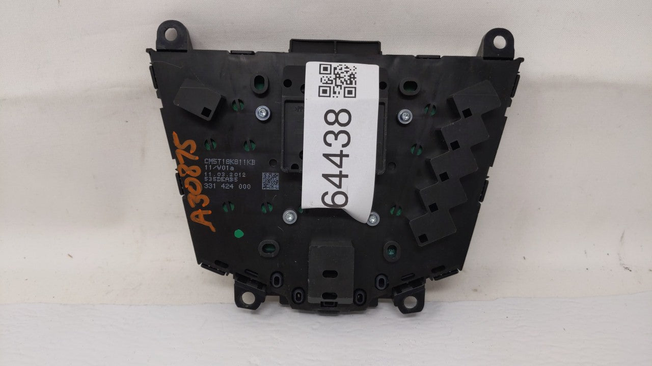 2012-2013 Ford Focus Radio Control Panel - Oemusedautoparts1.com