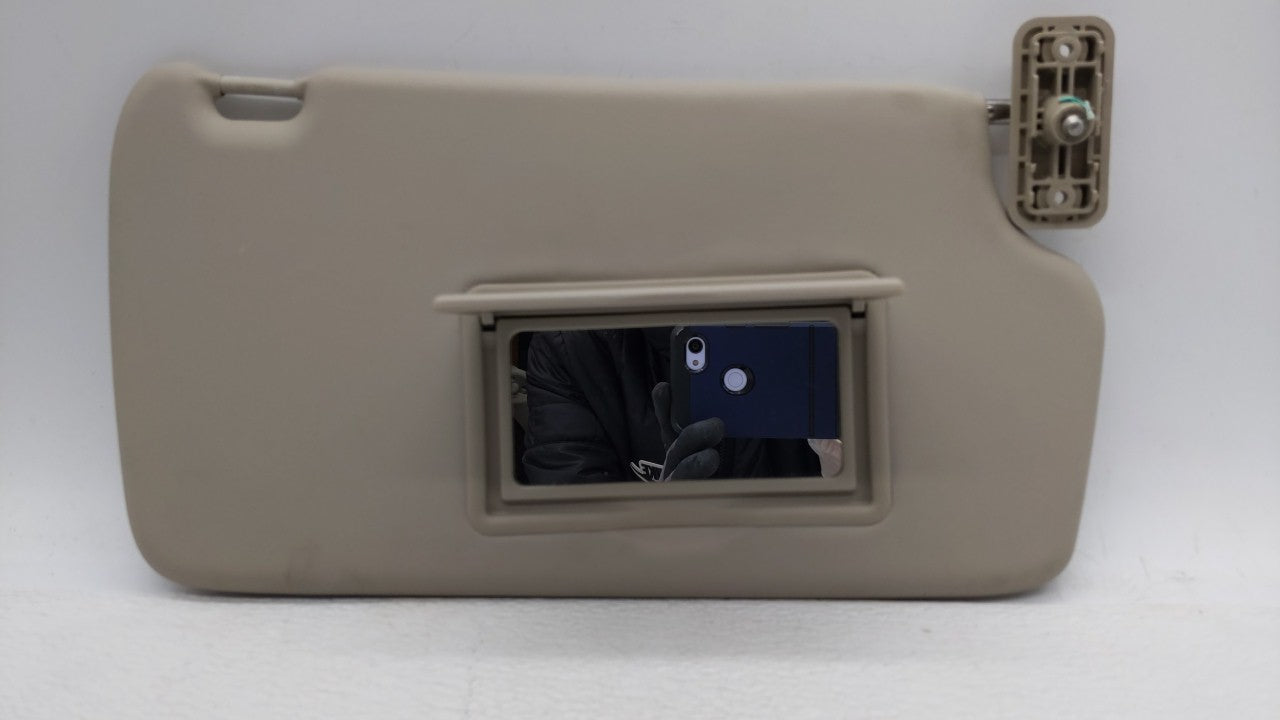 2011-2019 Ford Fiesta Passenger Sun Visor Mirror Right Sunvisor Beige 164477 - Oemusedautoparts1.com