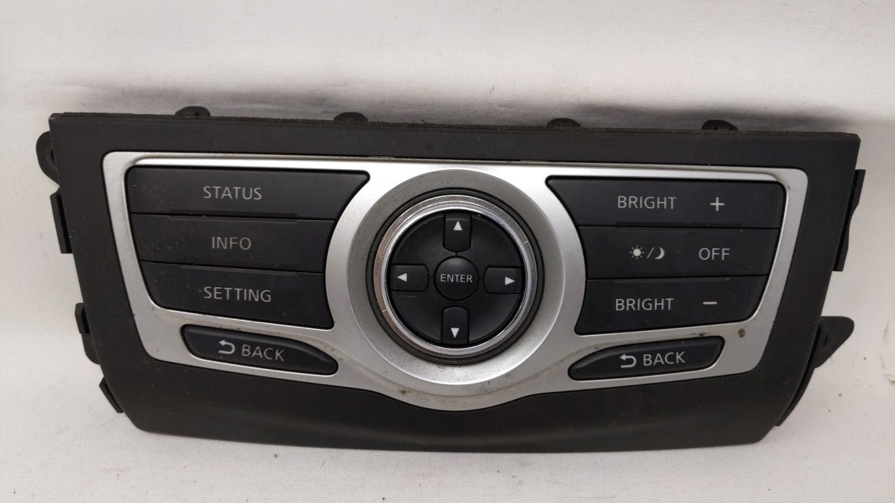 2009-2009 Nissan Murano Radio Control Panel - Oemusedautoparts1.com