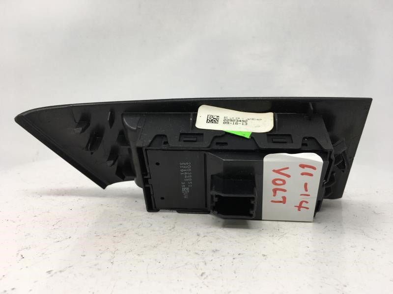 2012 Chevrolet Volt Master Power Window Switch Replacement Driver Side Left P/N:20838852 DRIVER LEFT Fits OEM Used Auto Parts - Oemusedautoparts1.com