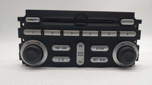 2006-2008 Mitsubishi Endeavor Radio Control Panel