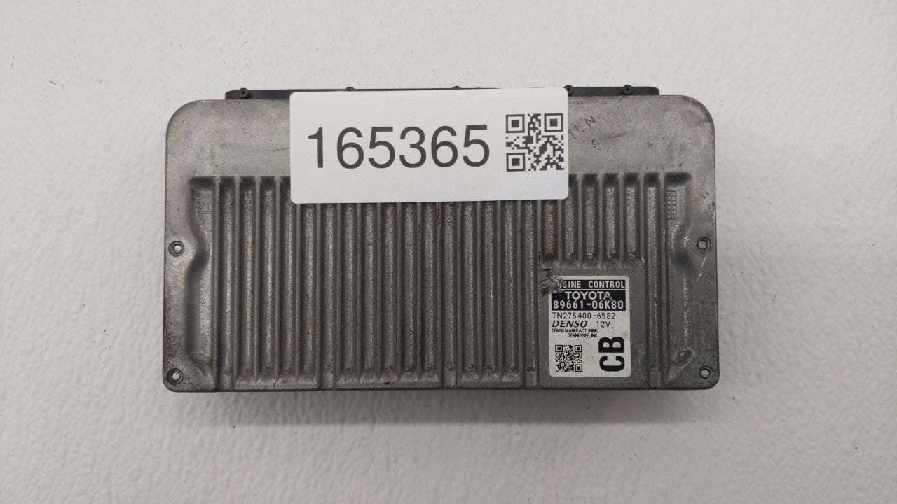 2012-2014 Toyota Camry PCM Engine Computer ECU ECM PCU OEM P/N:89661-06K83 89661-06K63 Fits 2012 2013 2014 OEM Used Auto Parts - Oemusedautoparts1.com