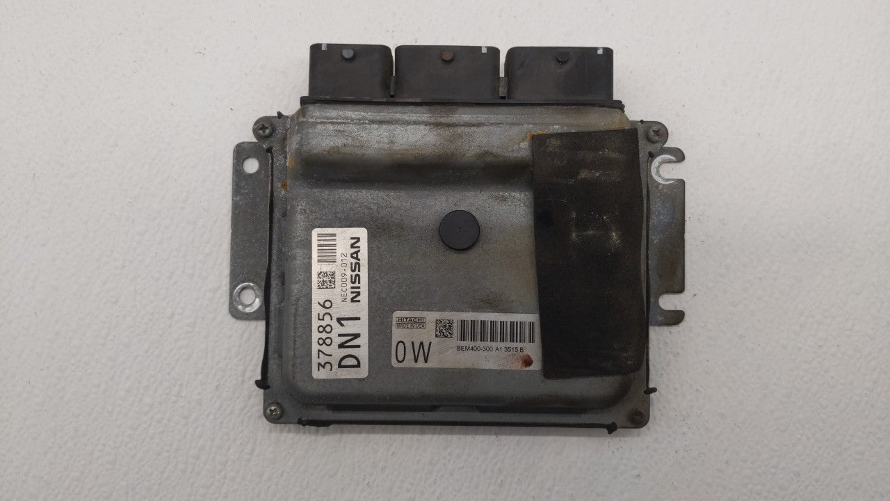 2013-2014 Nissan Altima PCM Engine Computer ECU ECM PCU OEM P/N:BEM400-300 MEC300-012 A1 Fits 2013 2014 OEM Used Auto Parts - Oemusedautoparts1.com