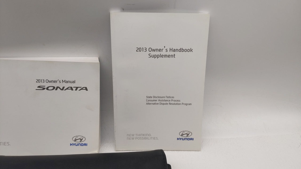 2013 Hyundai Sonata Owners Manual Book Guide OEM Used Auto Parts - Oemusedautoparts1.com