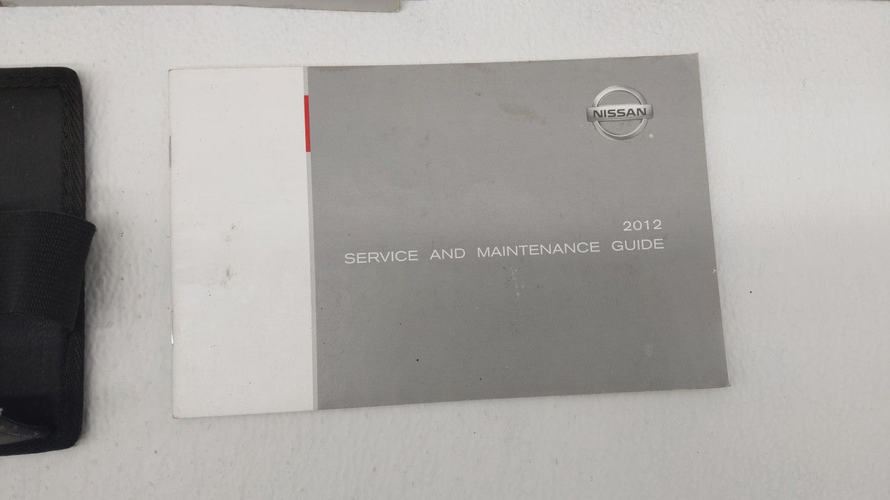 2012 Nissan Maxima Owners Manual Book Guide OEM Used Auto Parts - Oemusedautoparts1.com