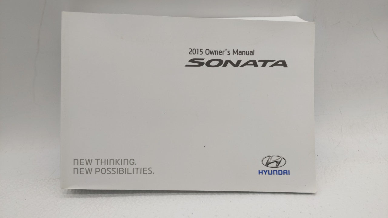 2015 Hyundai Sonata Owners Manual Book Guide OEM Used Auto Parts - Oemusedautoparts1.com