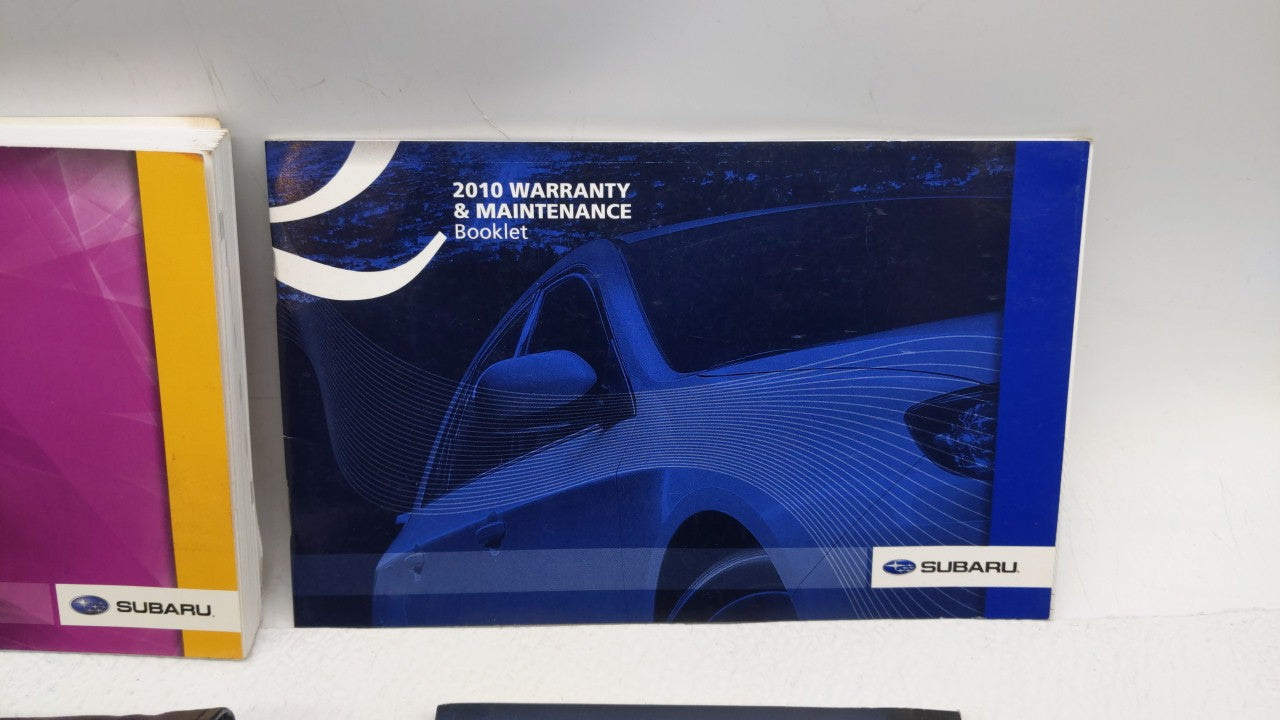 2010 Subaru Impreza Owners Manual Book Guide OEM Used Auto Parts - Oemusedautoparts1.com